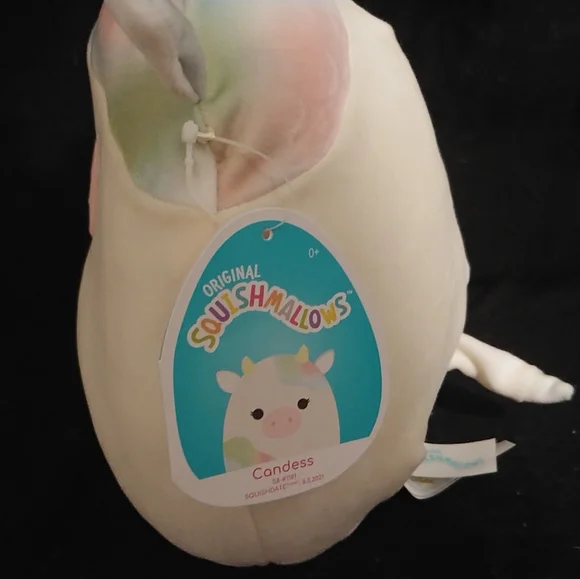 Candess Easter Cow Squishmallow 8" - Picture 3 of 3